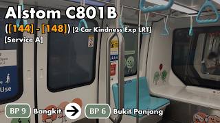 [SMRT Trains] - Alstom C801B, (144 - 148), (Bangkit → Bukit Panjang)