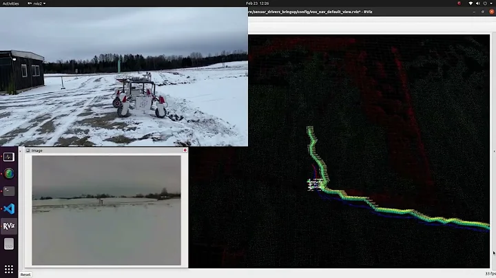 vox_nav, navigation in unstructured outdoor terrain with Thorvald robot