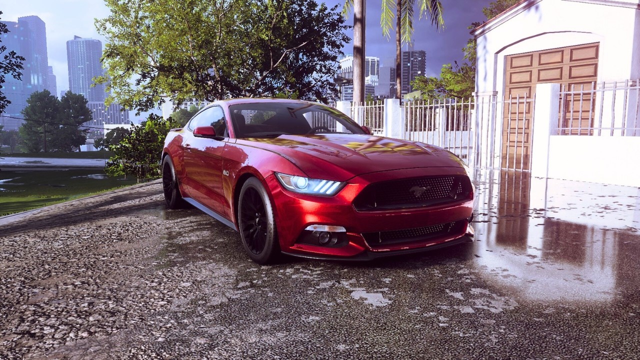 Ford Mustang GT Drive Around Palm City | NFS Heat