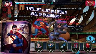DCU Superman Shows Darkseid Just How Powerful He Really Is. (Feat. Krypto) | Injustice 2 Mobile