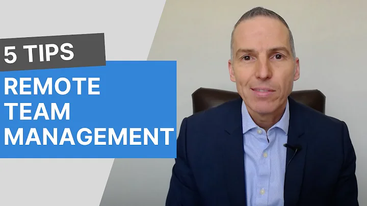 5 Tips to Effectively Manage Remote Teams