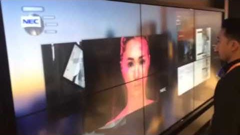 U-Click Interactive Video wall with Modular Display Protection System