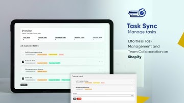 Task Sync | Mange tasks demo video