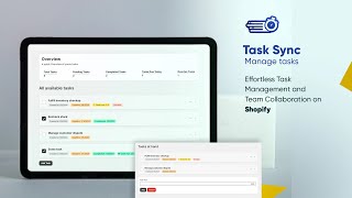 Task Sync | Mange tasks demo video