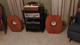 Empire 398, Scott 320A, Cambridge AXA35, WiiM Pro Plus, Tascam 102 Mk ll, Caintuck Silver 8 Speakers