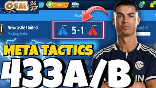 🏆OSM 2026 BEST 433 META Tactics! The NEW BEST TACTIC OF OSM 2026!🔥 Online Soccer Manager 2026🏆