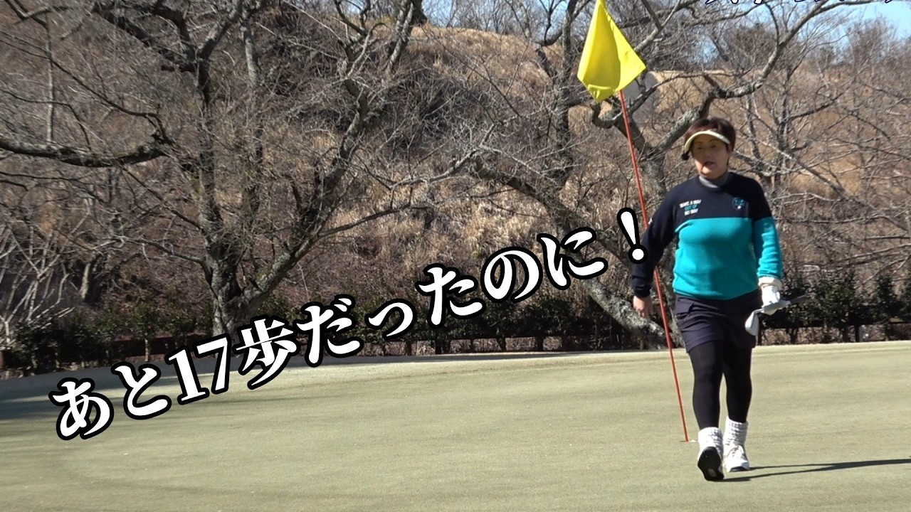 あと17歩だったのに...