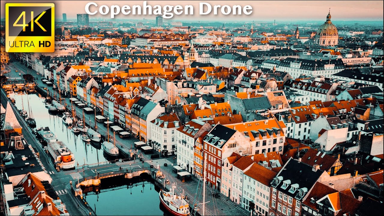 Copenhagen, - 4K UHD Drone Video - YouTube