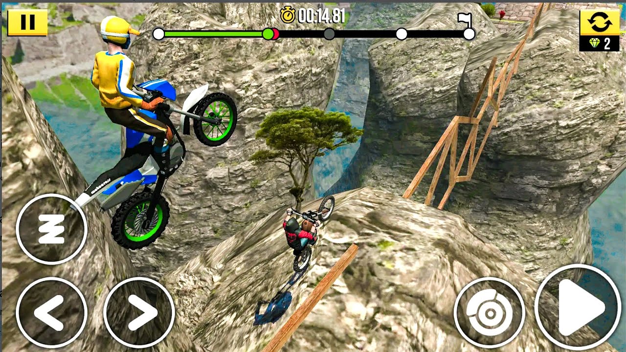 Trial Extreme Legends Game - Bike Stunts Gameplay - Android Gameplay 