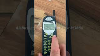 Motorola M3888 ringtone #mobilepixelgame #oldMotorola ##Motorola ##ringtones@mobilepixelgamer