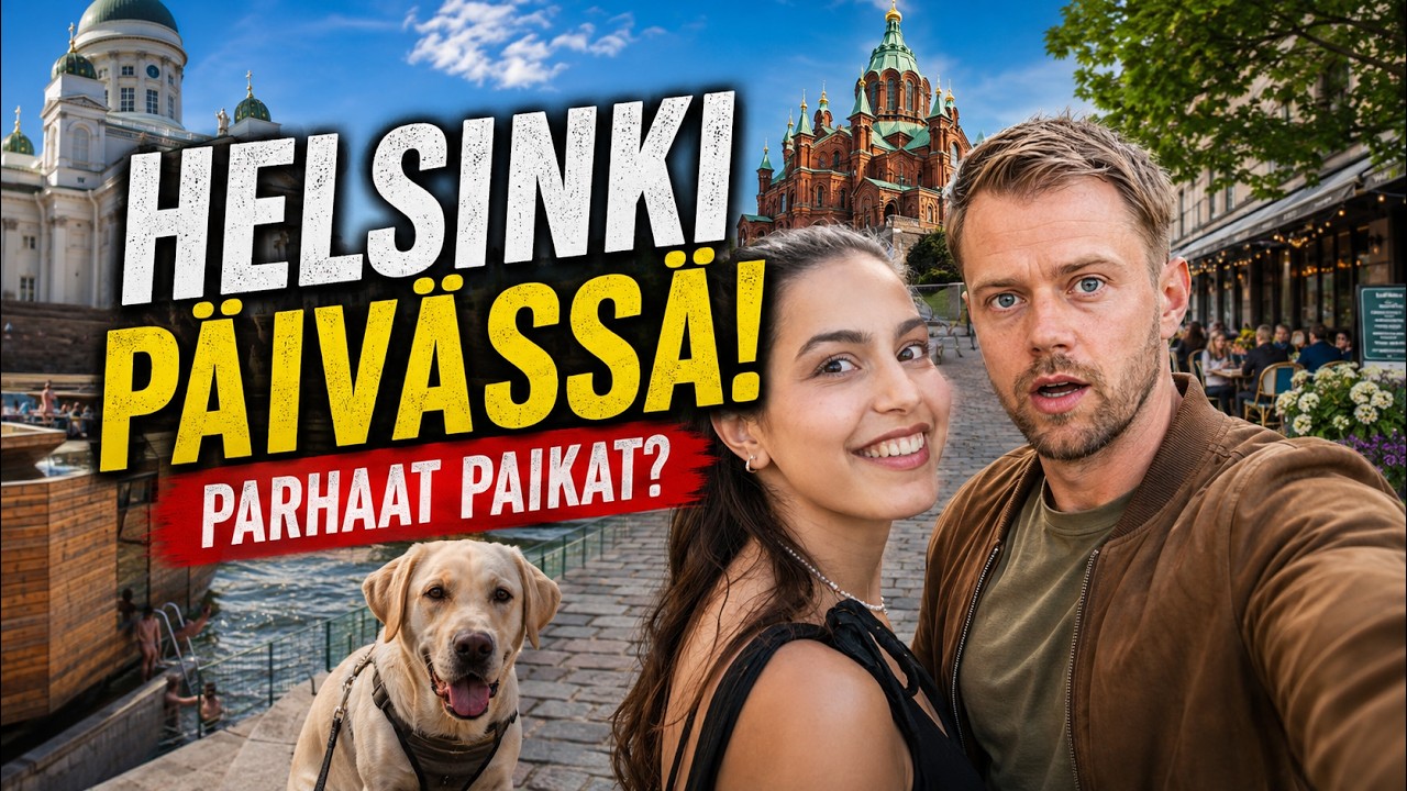 PÄIVÄ HELSINGISSÄ 🇫🇮 | Helsingin Parhaat Nähtävyydet ja Paikat