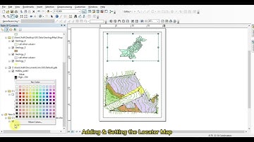 How to add and set locator map in ArcMap/ ArcGIS/Basic ArcGis Tutorials