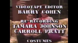 Married...with Children Season 1 Closing Credits (1987)