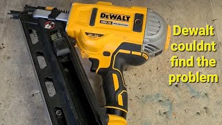 Brand new dewalt nail gun repair, dewalt didn