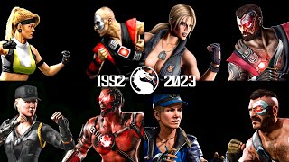 Evolution Of Sonya Vs Kano Fight In Every Mortal Kombat Games Mk1 To Mk11 2K 60Fps