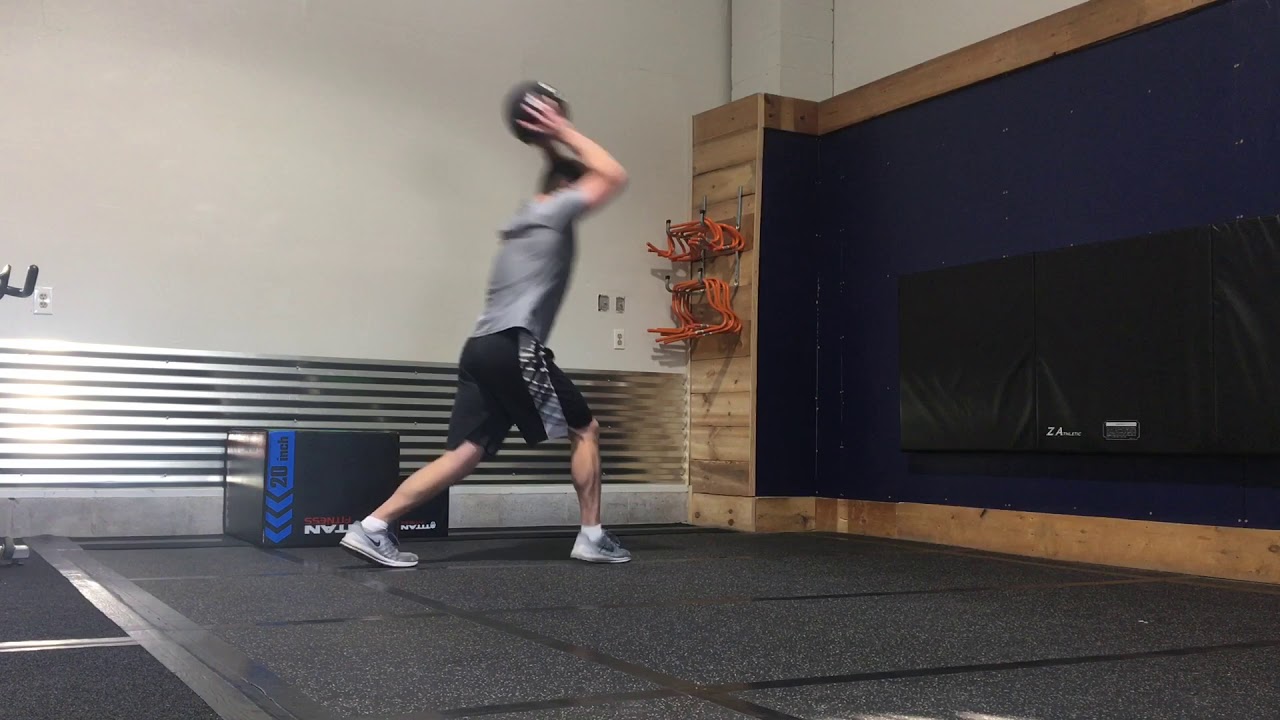 Overhead Med Ball Throw Progression YouTube