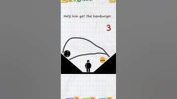 Help him get the hamburger. Draw 2 Save Part: 67 #shorts #viralshort #viral