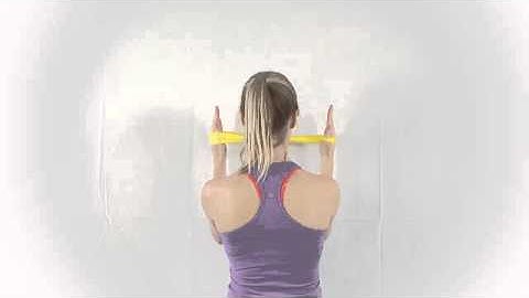 Wall Slides with Resistance Band