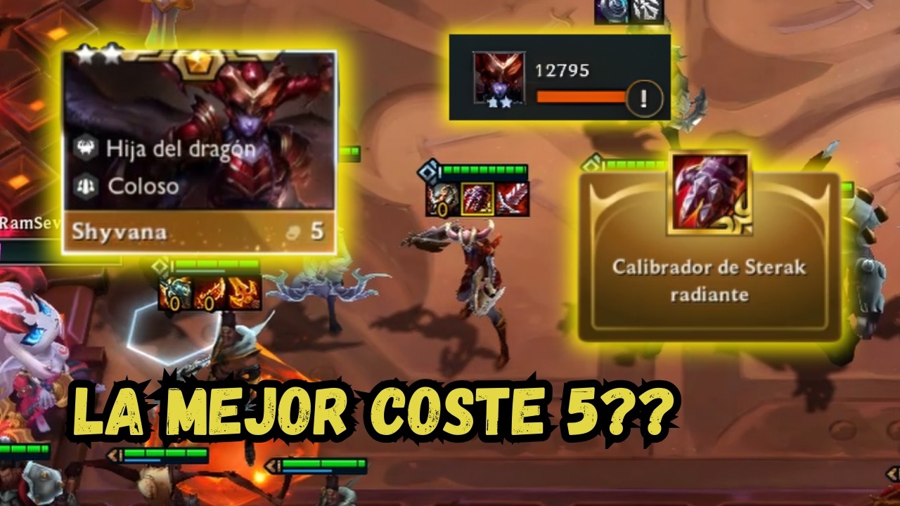 📌 ¿Shyvana es la mejor coste 5 ahora mismo? 🔥en TFT Set 16