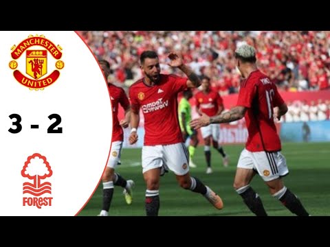 Manchester United vs Nottingham Forest 3 - 2 | Premier League Results Today Season 2023/2024