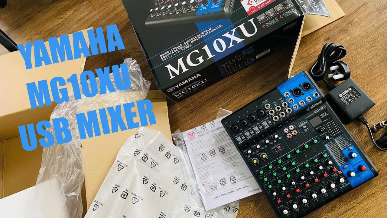 YAMAHA MG10XU ANALOG USB MIXER GEAR4MUSIC UNBOXING YouTube