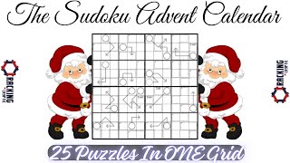 25 puzzles in ONE Sudoku grid!! screenshot 5