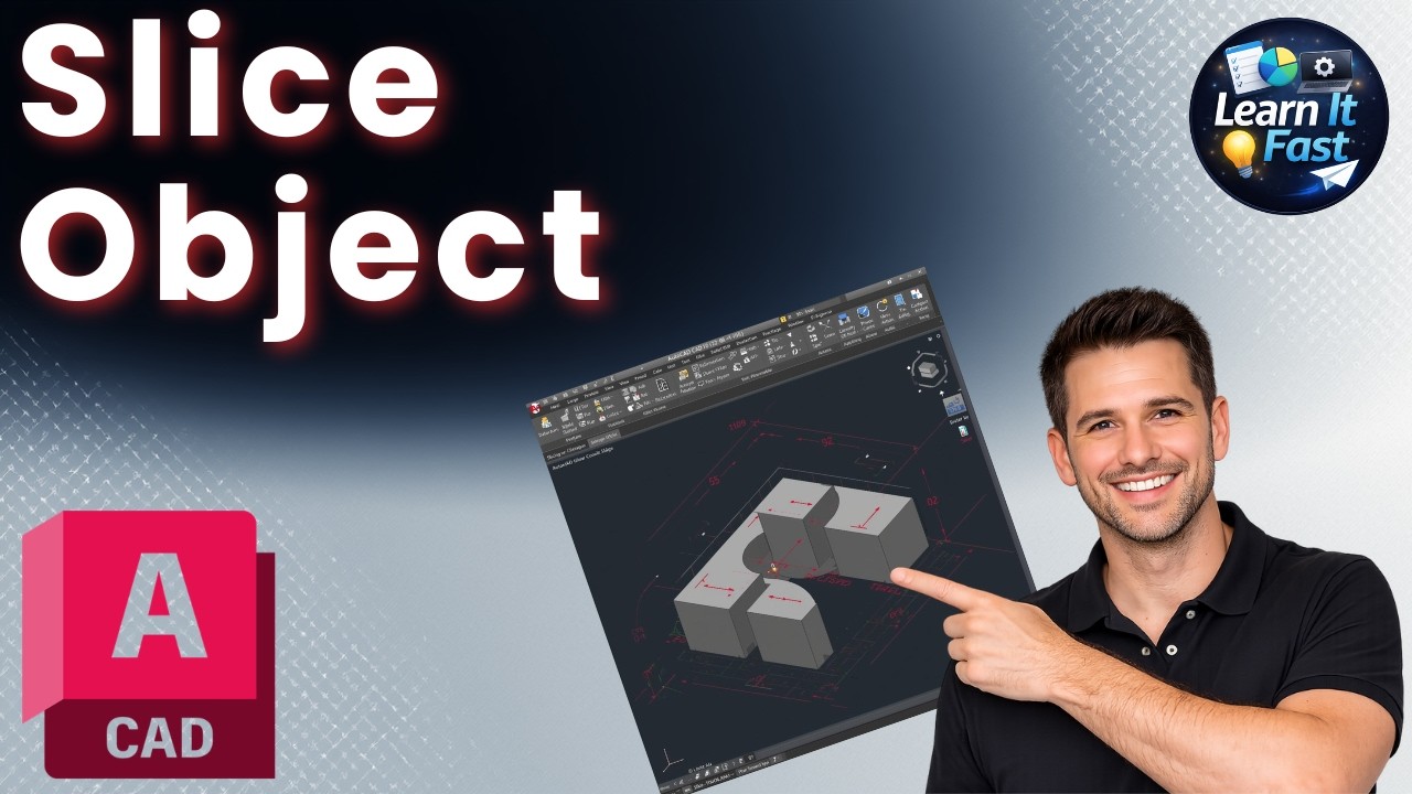 How to Cut a 3D Object Using Slice Command in AutoCAD (2026 Updated ...