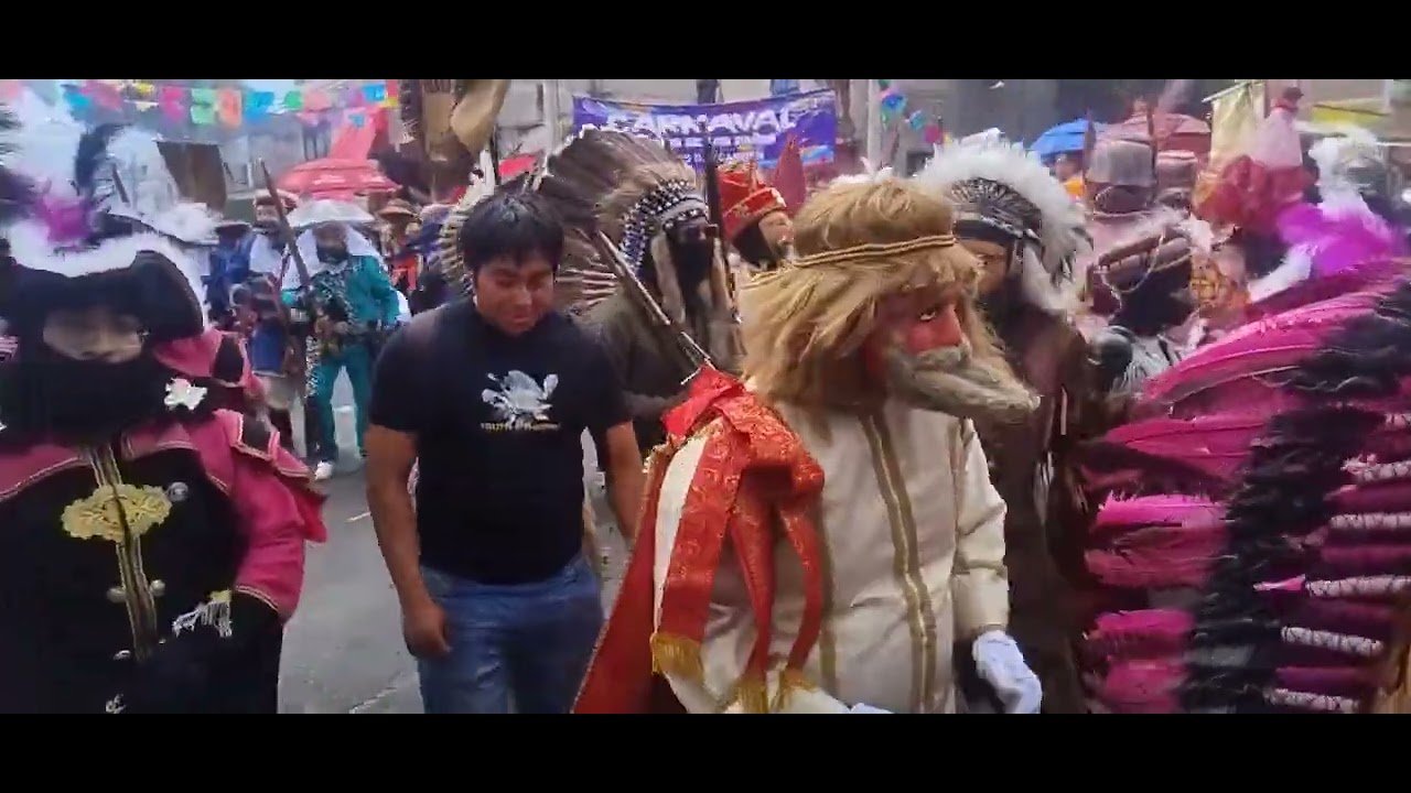 Carnaval peñon de los baños 2026 barrio del Carmen último domingo 