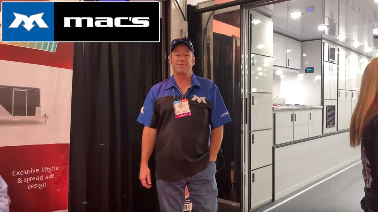 Mac’s at SEMA 2019 – Featherlite Trailers – Mac’s Tie Downs