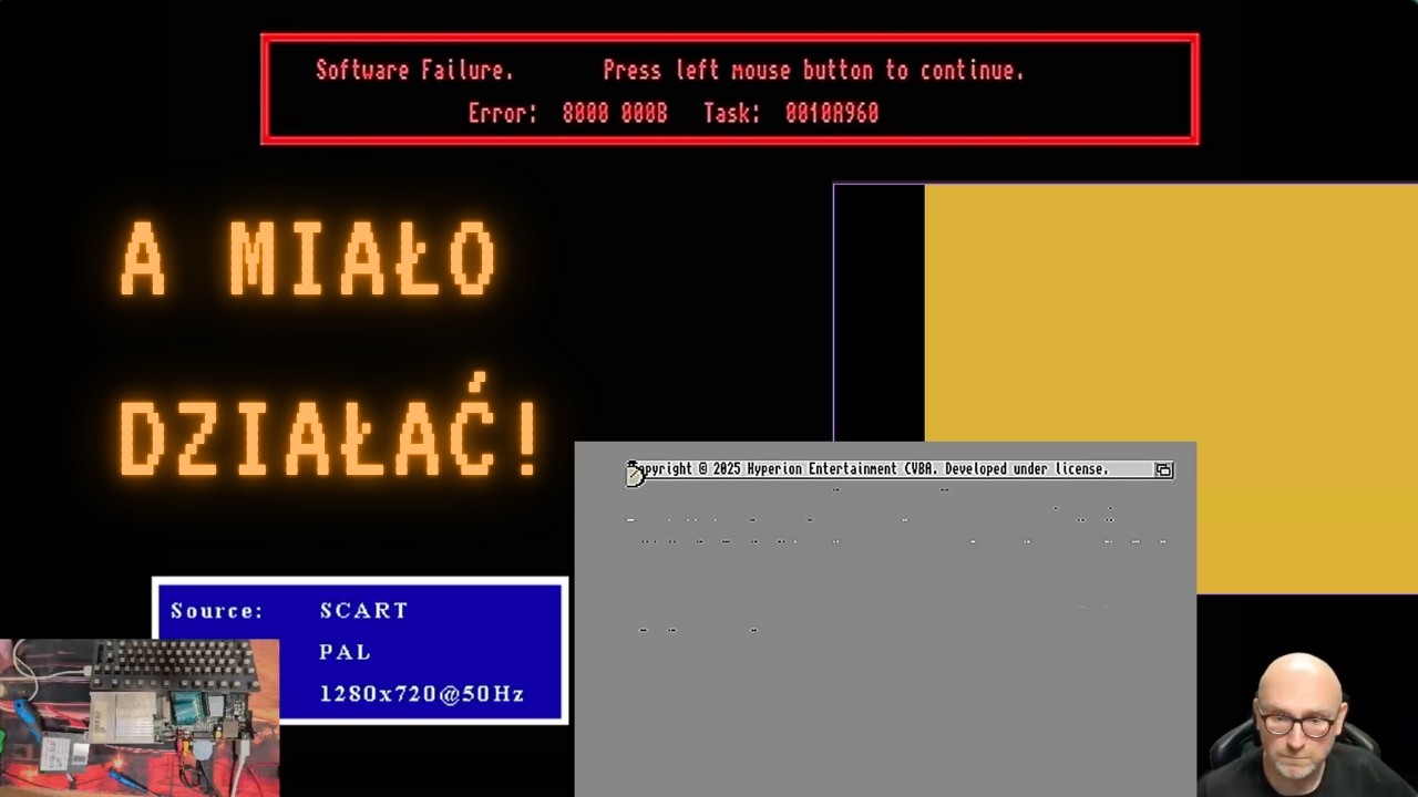 Dlaczego ta Amiga 600 NIE CHCE działać?