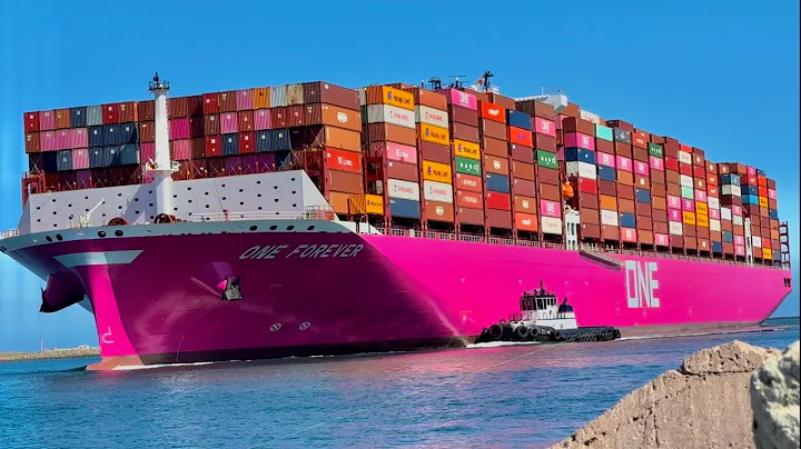 4K SHIPSPOTTING LOS ANGELES LARGE CONTAINER SHIPS - May 2024