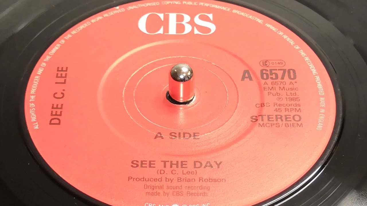 Dee C. Lee - See The Day (1985 7