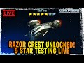 RAZOR CREST UNLOCKED FINALLY - 5 STAR GAMEPLAY TESTING LIVE - HUGE F2P UPDATE TODAY!