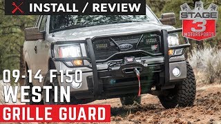 2009-2014 F150 Westin HDX Winch Mount Grille Guard Install and Review