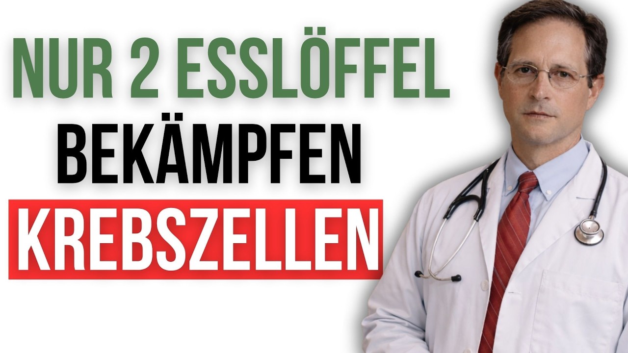 2 EL am Tag greifen die aggressivsten Krebszellen an?! Dr. Klaus Müller