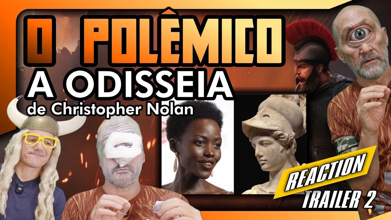 🤔 #REAÇÃO AO POLÊMICO A ODISSEIA DE NOLAN QUE PARECE ÉPICO, MAS A GALERA TEM RAZÃO EM RECLAMAR?!