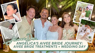ANGELICA'S AIVEE BRIDE JOURNEY  AIVEE TREATMENTS + WEDDING DAY