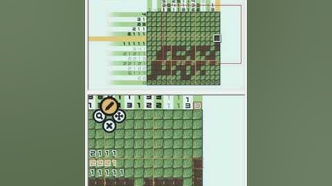 Picross DS - Normal 6-L - Butterfly