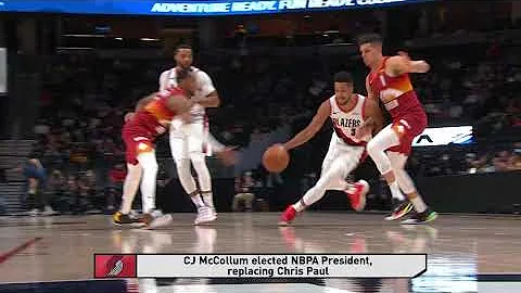 CJ McCollum elected NBPA President