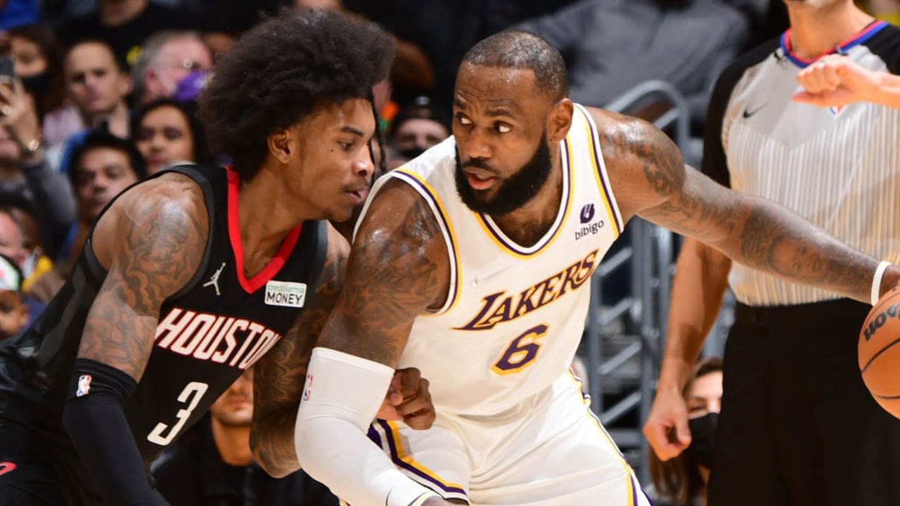 Los Angeles Lakers vs Houston Rockets Full Game Highlights | 2021-22 ...