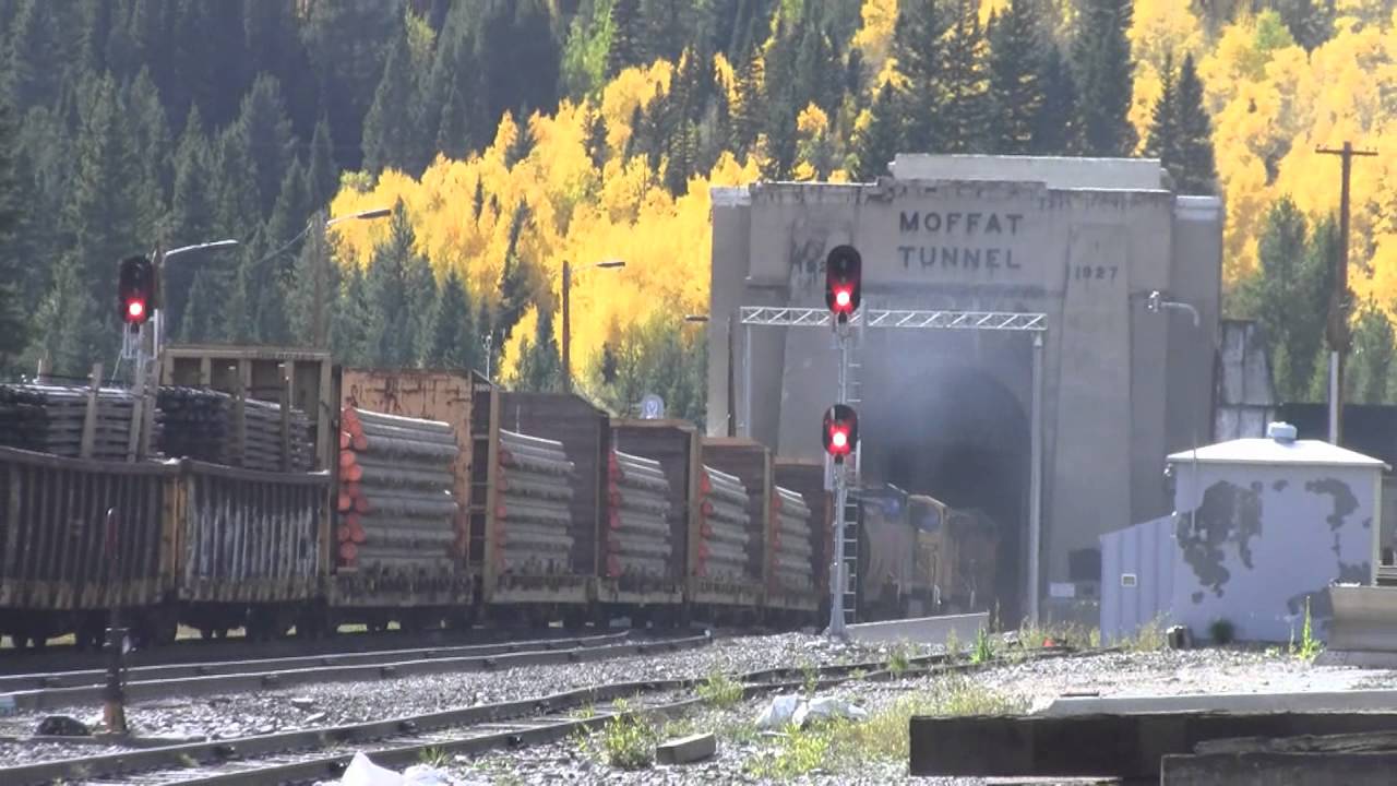 4 X 4 >> Moffat Tunnel westbound Union Pacific - YouTube 4 X 4 >> Moffat Tunnel westbound Union Pacific - YouTube