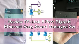 Review TP-Link 5 Port Gigabit Ethernet Easy Smart Managed Switch, SMB&amp;Home, Plug and Play, Desktop/W