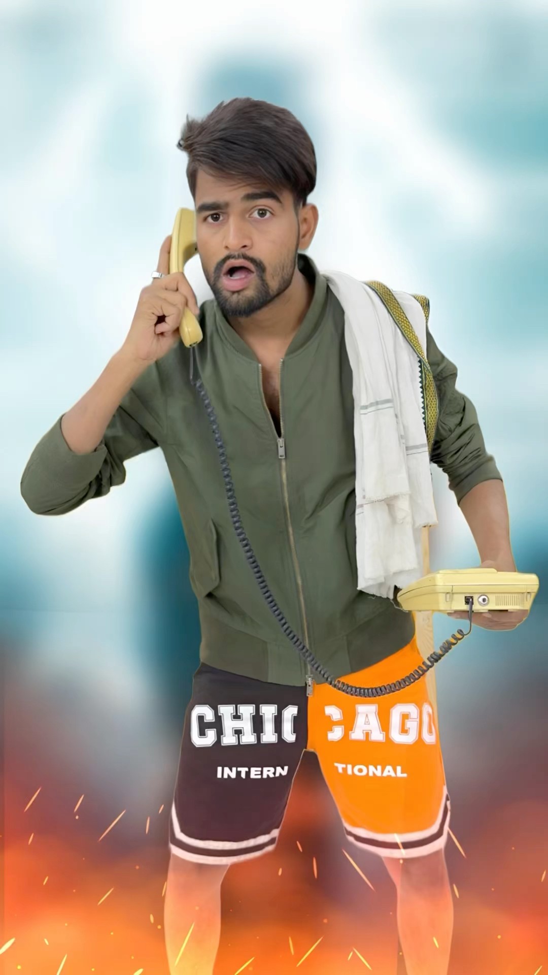 धोनी सर में आत्मा घुस गई ?☠️ #comedy #jagga #funny #aaganwadikebacche #dhonisir #horror #khachra