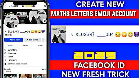 How to Make Unique Name Account on Facebook 2025 | Create New Unique Name Facebook Account 2025