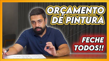 Feche o Máximo de Orçamentos de Pintura! E SEMPRE tenha Lucro