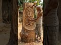 Not just wood... it's faith carved forever."🤲#india #artwork #allah #love #trending