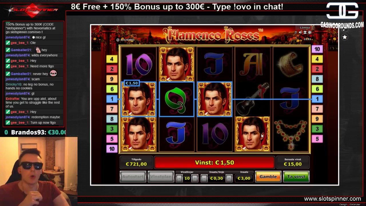 Flamenco Roses Novomatic - HUGE BIG WIN!