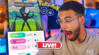 NECROZMA *SHINY* CHEGOU 🚨AO VIVO🚨 O FARM MAIS ESPERADO DE 2024! #pokemongo