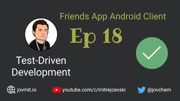 Friends App Android Client Ep18 - TDD on Android Screencast