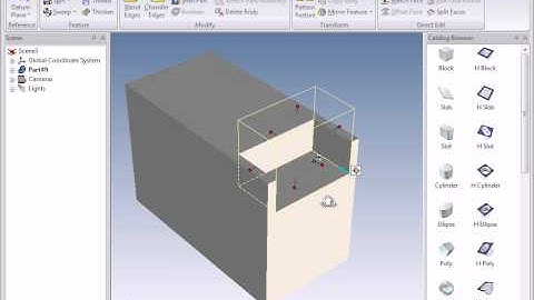 IRONCAD Training - Drag and drop method